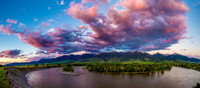 Sunset over Paradise Valley