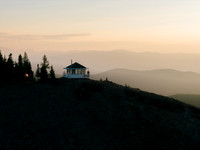 Sex Peak Fire Lookout, Bitterroot Mountains