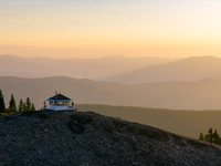 Sex Peak Fire Lookout, Bitterroot Mountains