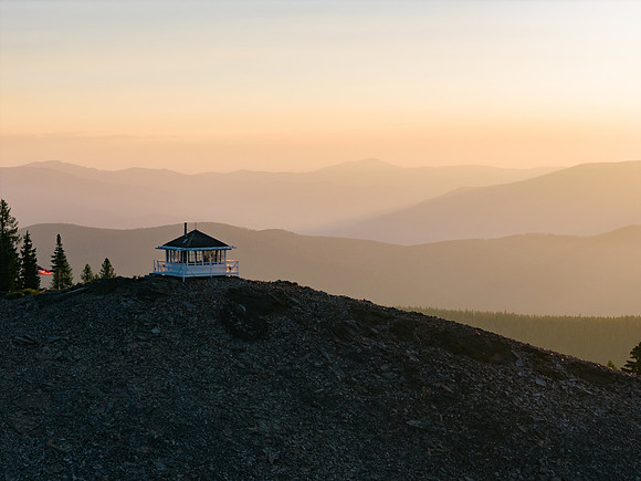 Sex Peak Fire Lookout, Bitterroot Mountains