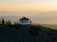 Sex Peak Fire Lookout, Bitterroot Mountains