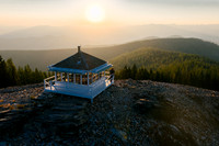 Sex Peak Fire Lookout, Bitterroot Mountains