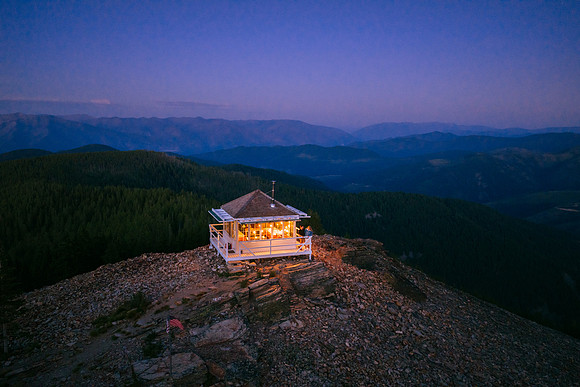 Sex Peak Fire Lookout, Bitterroot Mountains