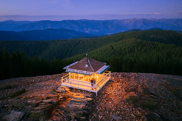 Sex Peak Fire Lookout, Bitterroot Mountains