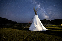 Makoshika tipi camping