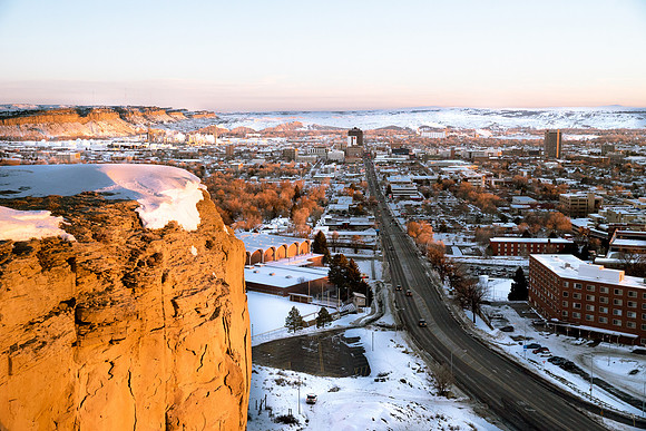 Billings Sunset from Rims
