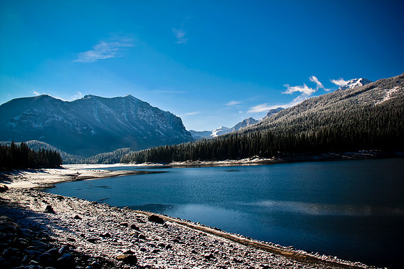 Early snowfall at Hyalite