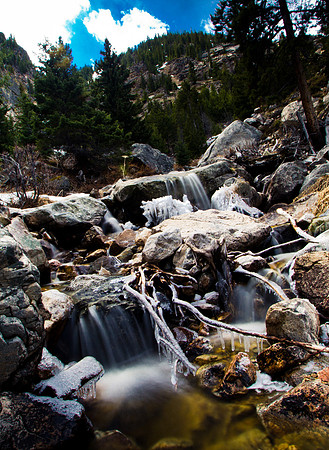 Silver Falls near Red Lodge, MT