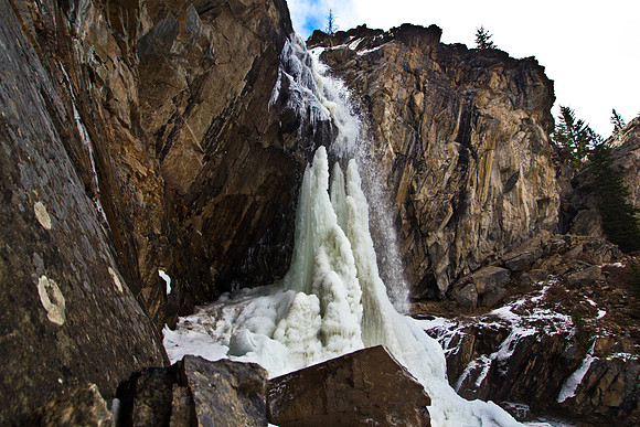 Silver Falls near Red Lodge, MT