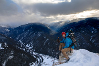 Storm Castle winter summit