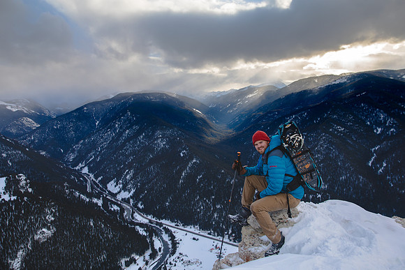 Storm Castle winter summit