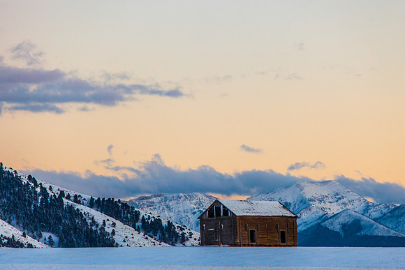 Old House in the Bridger Mountains