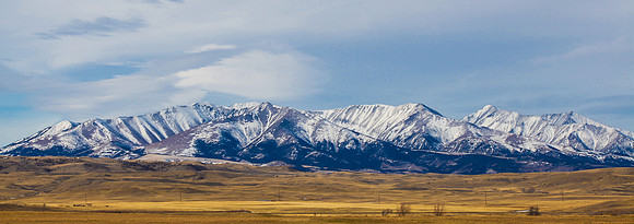 Crazy Mountains Panorama