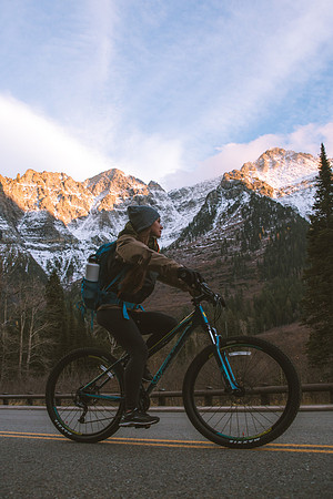 Biking Going to the Sun Road