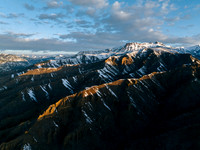 Shoshone National Forest near east entrance to Yellowstone