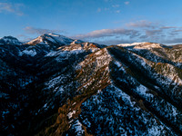 Shoshone National Forest near east entrance to Yellowstone