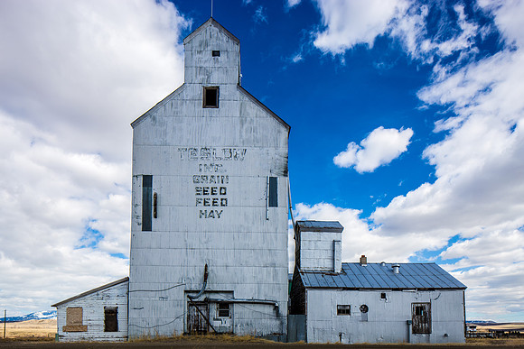 Grain Elevator in Wilsall, Montana