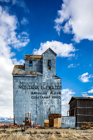 Grain Elevator in Wilsall, Montana