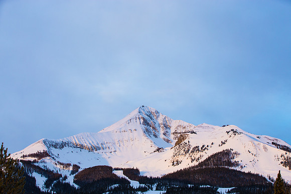 Early Morning Light on Lone Peak