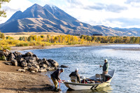 Fishing the Yellowstone River in Paradise Valley