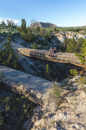Natural Bridge, Terry Badlands