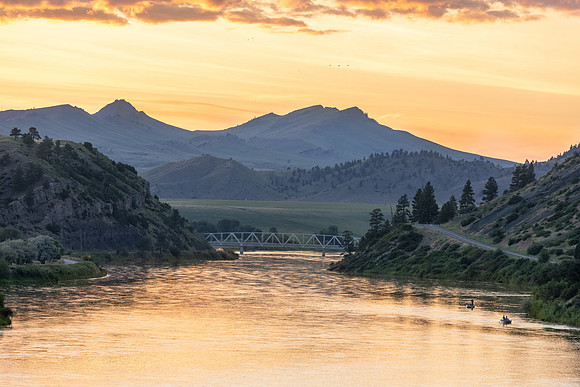 Missouri River below Holter