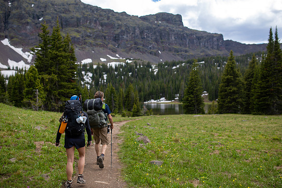 Backpacking Gallatin Mountains