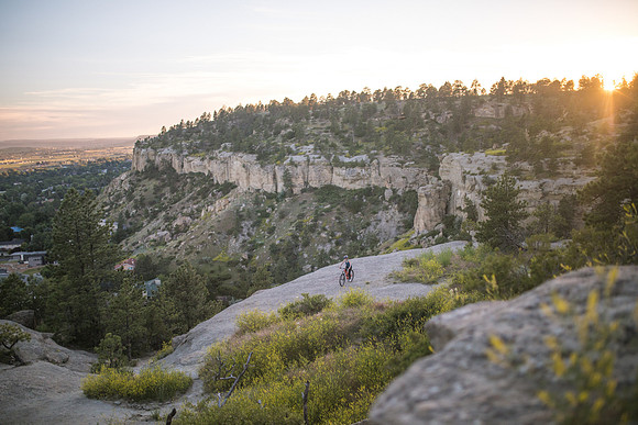 Mountain Biking Zimmerman Trail, Billings