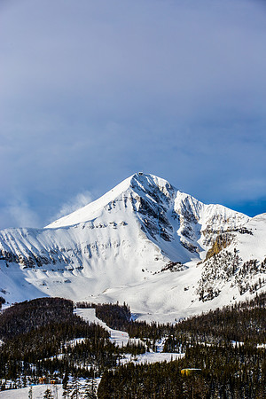 Lone Peak in Big Sky, Montana