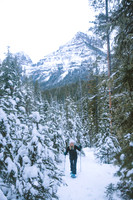 Snowshoeing Hyalite