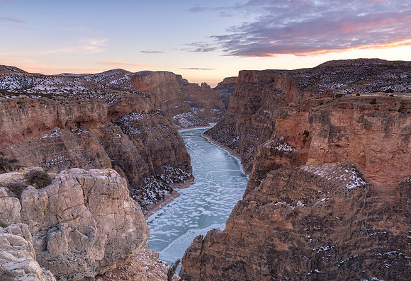 Bighorn Canyon Winter