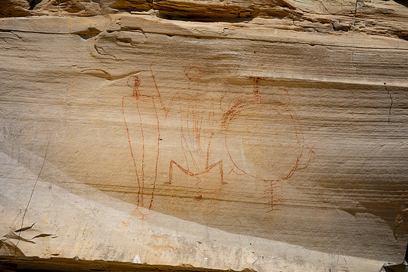 Bear Gulch Pictographs, Lewistown, Montana
