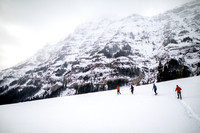 Snowshoeing in Yellowstone National Park near Cooke City