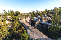 Natural Bridge, Terry Badlands