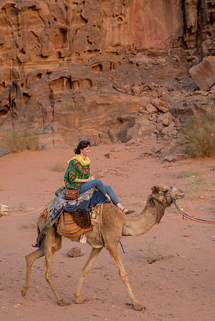 Camel Rides in Wadi Rum