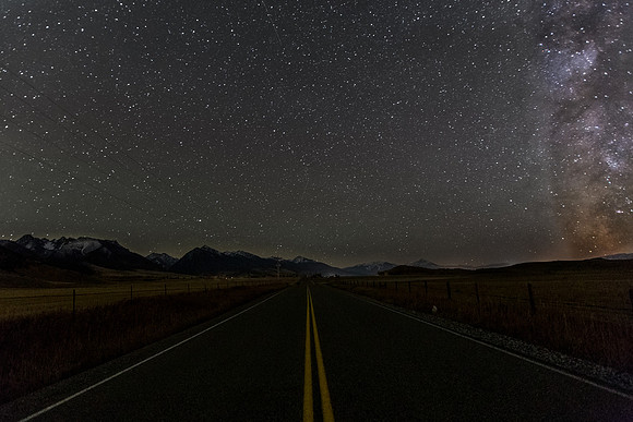 East River Road and the Milky Way