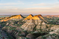 Terry Badlands sunrise