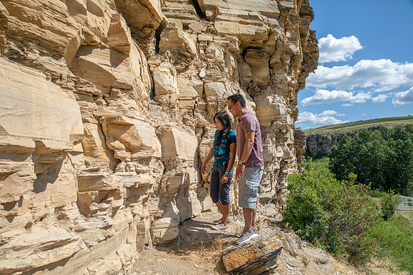 Bear Gulch Pictographs, Lewistown, Montana