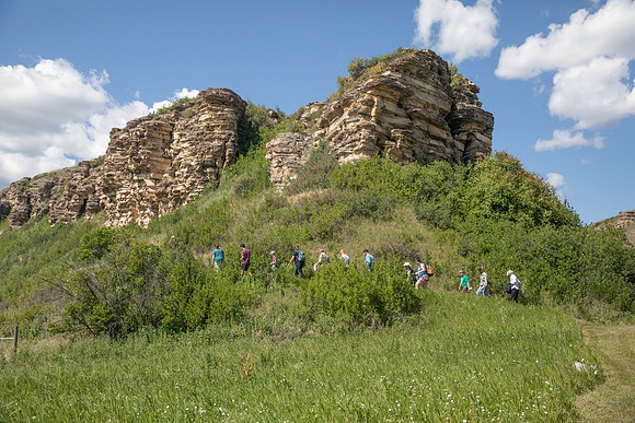 Bear Gulch Pictographs, Lewistown, Montana