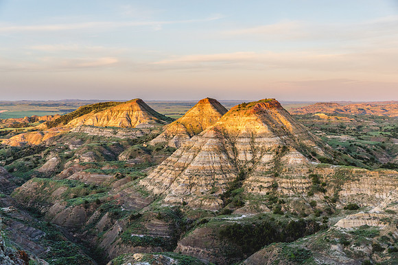 Terry Badlands sunrise