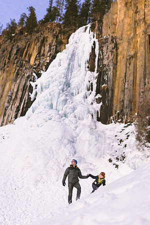 Palisade Falls, Hyalite Canyon