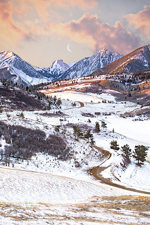 Backside of Absaroka Mountains