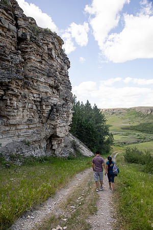 Bear Gulch Pictographs, Lewistown, Montana